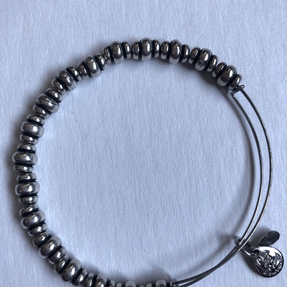 Alex and Ani Rafaleian Silver Nike Beaded Bracelet - Picture 3 of 3